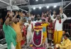 तीज उत्सव के साथ देर रात हुआ भव्य रुद्राभिषेक 