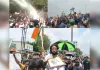 विधानसभा घेराव में वाटर कैनन और लाठीचार्ज से रोकने की कोशिश