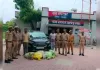 नगराम पुलिस ने दबोचे दो गांजा तस्कर, 16 लाख का माल बरामद   
