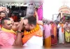 तेजस्वी यादव ने बाबा हरिहरनाथ के दर्शन कर किया जलाभिषेक