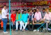 वाराणसी में सवर्ण समाज का धरना चौथे दिन भी जारी