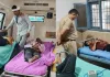 केएमपी एक्सप्रेसवे पर ट्रक से टकराई ईको,  हादसे में तीन की मौत