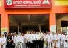 जिला चिकित्सालय में कायाकल्प राउंड,व्यवस्थाओं की टीम ने की सराहना