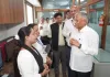 24 घंटे परिचालन में लगे रेलवे टीम से केंद्रीय मंत्री ने की बात