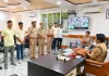 पुलिस अधीक्षक संतकबीरनगर ने साइबर क्राइम थाना के कर्मचारियों के साथ की गोष्ठी