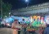 यातायात प्रभारी द्वारा पैदल गश्त कर यातायात व्यवस्था का लिया गया जायजा, 