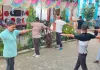 थाना महुली परिसर में नियमित योग, ध्यान, प्राणायाम एवं व्यायाम कार्यक्रम का आयोजन