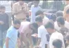 मछली पकड़ने के लिये जाल लगाने गये युवक की बाढ़ के भरे पानी में डूबने से मौत