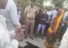 बकरी पर झपटा तेंदुआ,महिला के शोर मचाने पर जंगल की ओर भागा