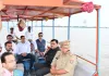 जिलाधिकारी ने बाढ़ प्रभावित क्षेत्रों का किया स्थलीय निरीक्षण
