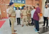 श्रीकृष्ण जन्माष्टमी पर्व के दृष्टिगत पुलिस महानिरीक्षक प्रयागराज परिक्षेत्र ने किया जगद्गुरु कृपालु धाम मंदिर परिसर का निरीक्षण