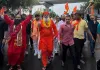 सनातन बोर्ड गठन को लेकर योगी सेना ने निकाली रैली 
