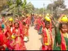 श्री शत चंडी महायज्ञ सह प्राण प्रतिष्ठा महोत्सव को लेकर निकली भव्य कलश शोभा यात्रा