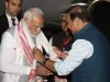 प्रधानमंत्री नरेन्द्र मोदी दो दिवसीय यात्रा पर गुवाहाटी पहुंचे