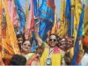 भगवान खाटू श्याम महाराज की भव्य शोभायात्रा निकाल खेली होली 