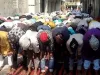  अलविदा जुमा की नमाज अदा करने बड़ी मस्जिद में जुटा नमाजियों का भारी भीड़