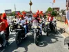 हिन्दू युवा वाहिनी ने निकली परंपरागत श्रीराम शोभा यात्रा बाइक रैली।