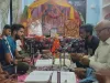 राम जानकी मंदिर पर युवाओं ने रामायण पाठ कर मनाया रामनवमी का पर्व 