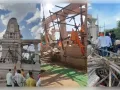 परभणी में निर्माणाधीन हनुमान मंदिर की गिरी छत , 4 श्रद्धालुओं की मौत, 18 घायल