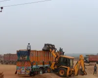  मगरलोड के राजपुर रेत खदान में रेत के अवैध उत्खनन से लाखों की हो रही राजस्व हानि