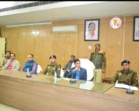 लखीमपुर में पुलिस भर्ती परीक्षा की तैयारी