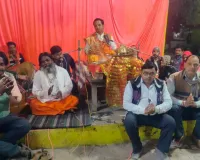  मनकामेश्वर मन्दिर पर आयोजित नव दिवसीय महारुद्र यज्ञ 