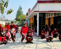खण्ड शिक्षा अधिकारी ने करवाई रामपुर में गणित दौड़