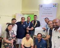 राउंड टेबल इंडिया ने वरदान आई हॉस्पिटल में ऑटो क्लेव मशीन को किया दान