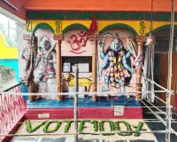 नवरात्रि पर्व पर मंदिर में ज्वारा के माध्यम से 100 प्रतिशत मतदान का संदेश