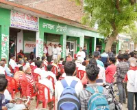 एसपी सिंह पटेल ने रामपुर ख़ास में चुनाव कार्यालय का किया उद्घाटन