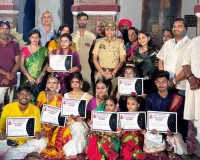8 दिवसीय शास्त्रीय नृत्य कार्यशाला का रंगारंग समापन: प्रस्तुतियों से छा गये बाल कलाकार
