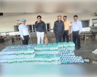 रेलवे की बड़ी कार्रवाई, ट्रेन के पैंट्री कार में 250 बोतल अधोमानक पानी जब्त