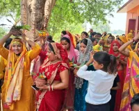 9 दिवसीय रूद्र महायज्ञ के लिये निकली कलश यात्रा