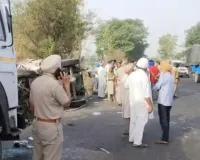 फिरोजपुर-फाजिल्का मार्ग पर भीषण हादसा, ट्राले से टकराई पिकअप, 8 लोगों की मौत