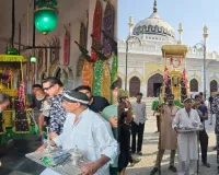 इमामबाड़ा किला से निकाला गया जरीह का जुलूस