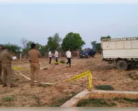 मीरजापुर में गौ-तस्करों से पुलिस की मुठभेड़, पिकअप वाहन से पांच गौवंश बरामद