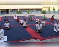 आर्मी पब्लिक स्कूल फतेहगढ़ में ब्रिगेडियर की देख रेख में मनाया गया अंतराष्ट्रीय योग दिवस