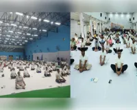 एनसीआर ने धूमधाम से मनाया बारहवॉ अन्तरराष्ट्रीय योग दिवस