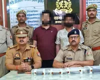 संयुक्त कार्यवाही में अवैध पिस्टल के साथ 2 अभियुक्त गिरफ्तार