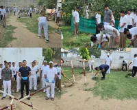 अंतर्राष्ट्रीय योग दिवस से पहले पुलिस लाइन में चला स्वच्छता अभियान