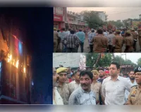 जौनपुर में फर्नीचर शोरूम में भीषण आग, 14 से अधिक दमकल गाडियों ने घंटों की मशक्कत के बाद पाया काबू