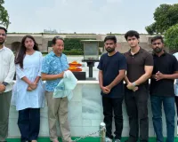 अनशन पर बैठने से पहले सोनम वांगचुक ने राष्ट्रपिता महात्मा गांधी को दी श्रद्धांजलि