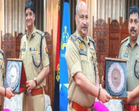 यूपी पुलिस मुख्यालय में दो आईपीएस अधिकारियों का विदाई समारोह, डीजीपी ने किया सम्मानित