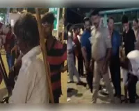 घंटाघर में गुब्बारे में हवा भरने वाला सिलेंडर फटा, दो लोग घायल