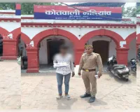 बंद मकानों में चोरी करने वाला शातिर चोर गिरफ्तार, चोरी का सामान और अवैध तमंचा बरामद