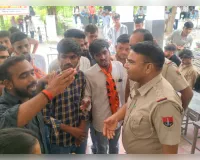 चित्तौड़गढ़: कॉलेज में छात्र संगठनों में टकराव, मारपीट विवाद के बाद एबीवीपी-एनएसयूआई में भारी हंगामा