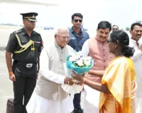 राष्ट्रपति द्रौपदी मुर्मु पश्चिम बंगाल के कलाईकुण्ड एयरपोर्ट के लिए रवाना