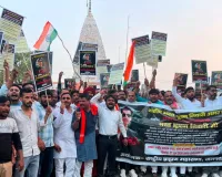 ब्राह्मण महासभा ने निकाला कैंडल मार्च, भरत भूषण तिवारी को दिया श्रद्धांजलि