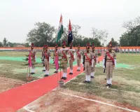  जिला मुख्यालय स्थित पुलिस लाइन में प्रशिक्षु सिपाहियों का शपथ ग्रहण समारोह संपन्न