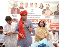 दिल्ली के समाज कल्याण मंत्री रविंद्र इंद्राज ने 18 करोड़ की विकास परियोजना का किया शिलान्यास
